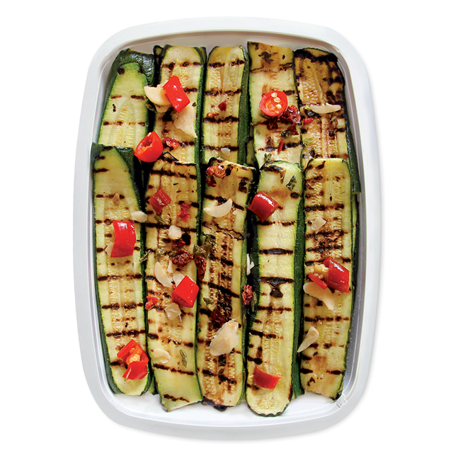 immagine small Grilled courgettes