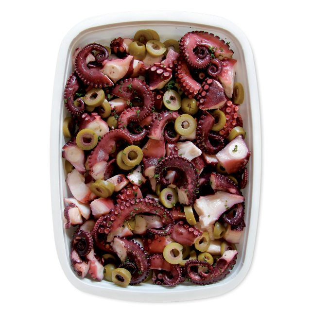 immagine small Octopus salad with green olives