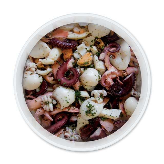 immagine small “Extra” seafood salad in brine