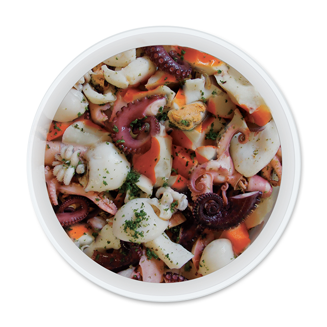 immagine small Seafood salad in brine